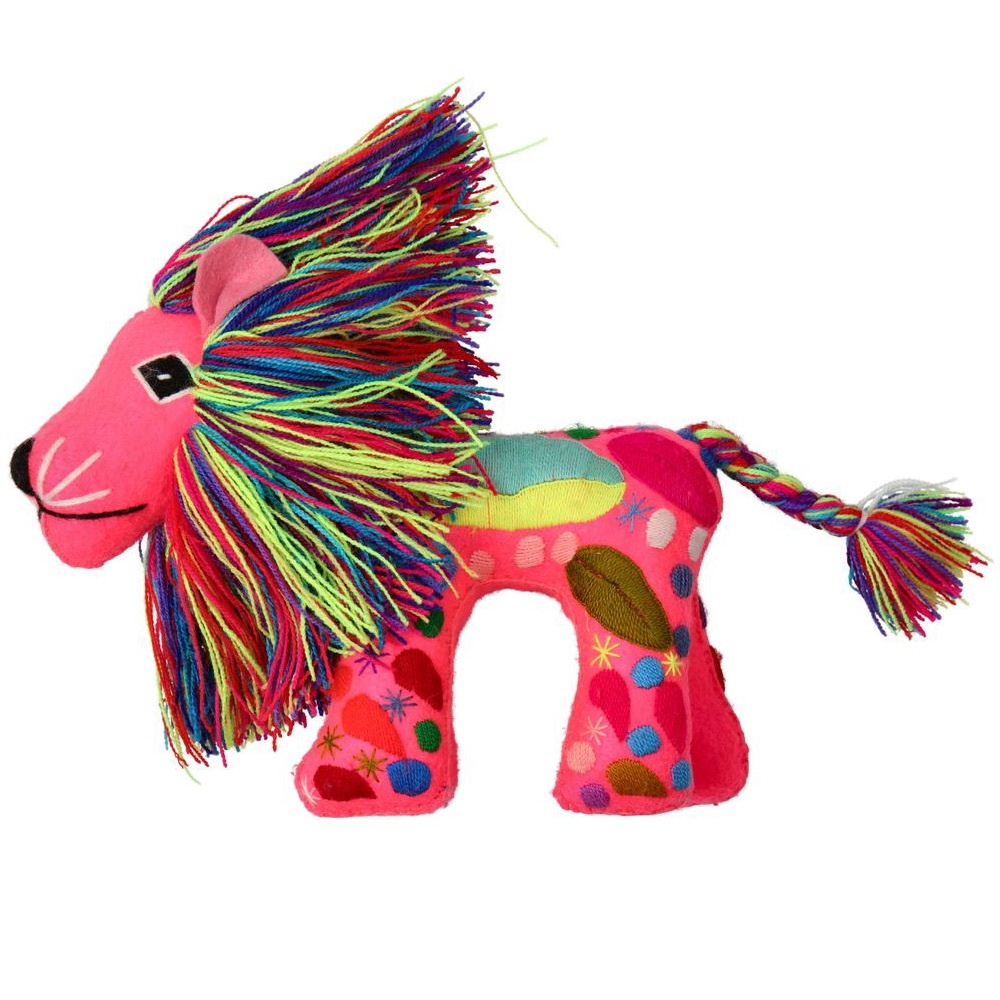 Pink Pampas x Chopard Embroidered Magic Lion